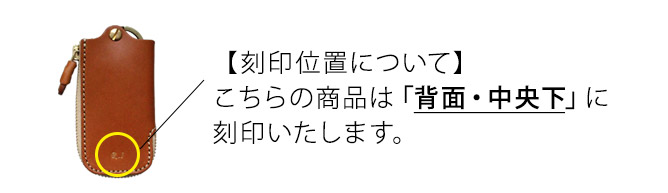 刻印位置について