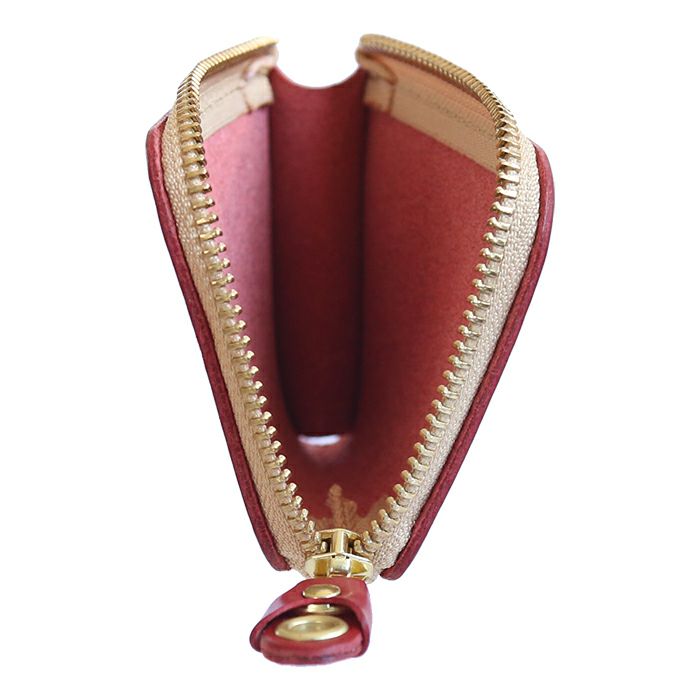 ZIPカードケース[sokunou] ｜革鞄・革小物のPORCO ROSSO（ポルコロッソ）