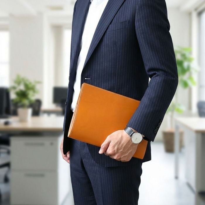 B5ノートカバー[nouki1] ｜革鞄・革小物のPORCO ROSSO（ポルコロッソ）