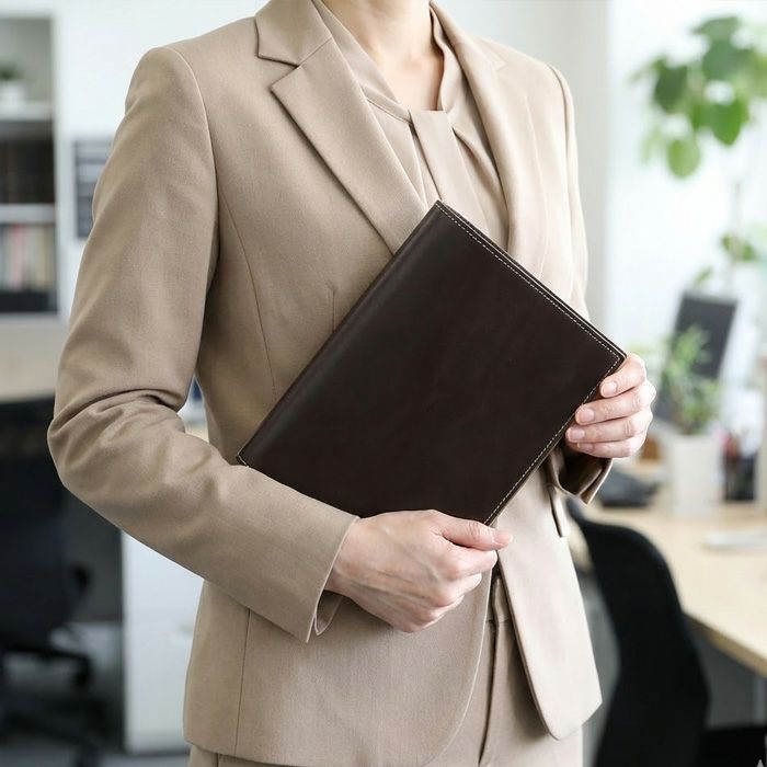 B5ノートカバー[nouki1] ｜革鞄・革小物のPORCO ROSSO（ポルコロッソ）