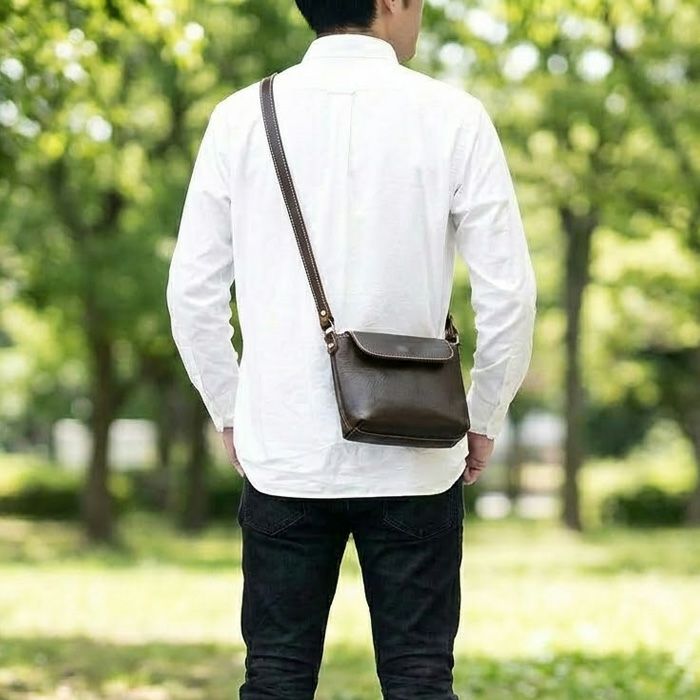 フラップスクエアショルダーバッグS｜PORCO ROSSO