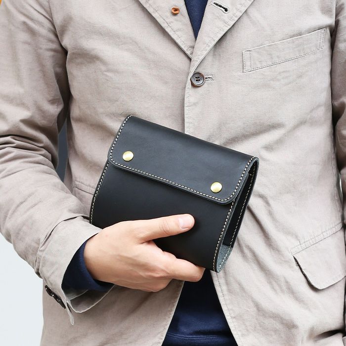 フラップ手帳カバーS｜革鞄・革小物のPORCO ROSSO（ポルコロッソ）