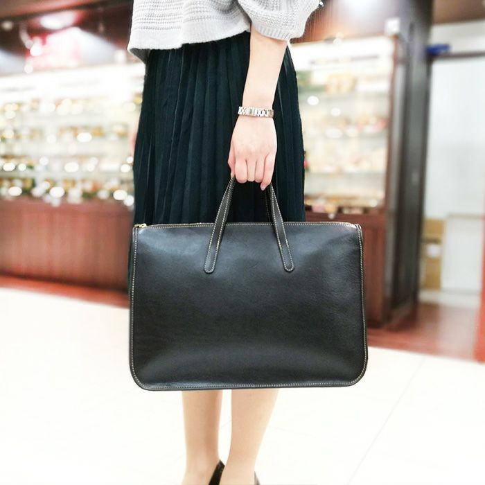 シンプルソフトブリーフケースA4E｜PORCO ROSSO