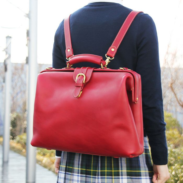 3WAYベルテッドソフトダレスバッグA4E｜PORCO ROSSO