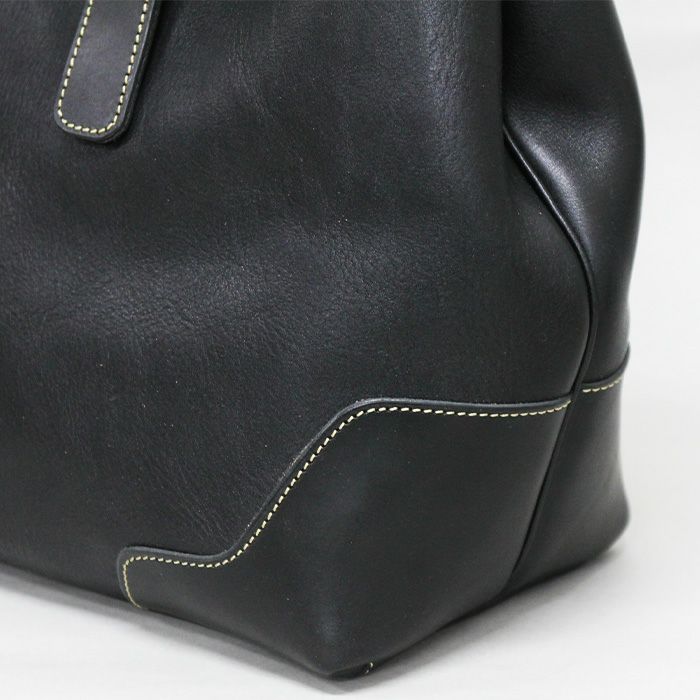 極美品　Beato Rosso レザー　ビジネス　バッグ 2way 黒 トート スクエアトートバッグ｜PORCO ROSSO