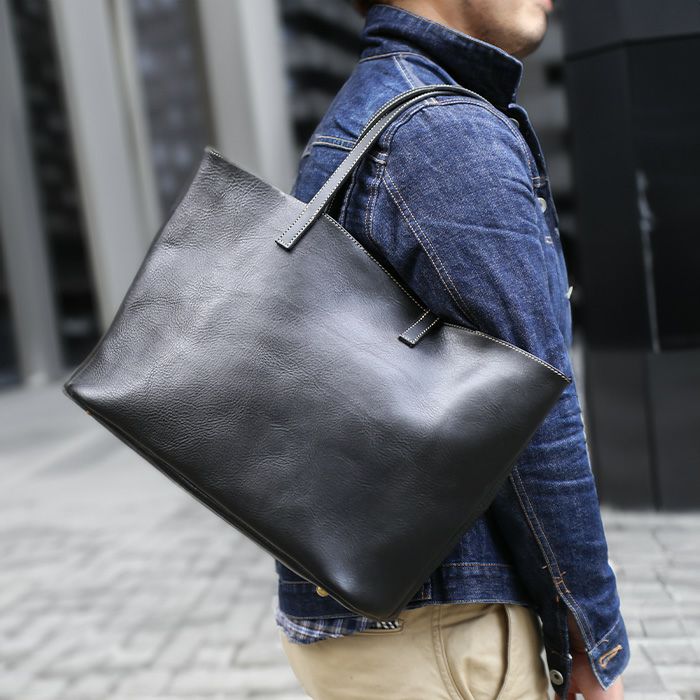 ホリゾンタルトートバッグL｜PORCO ROSSO