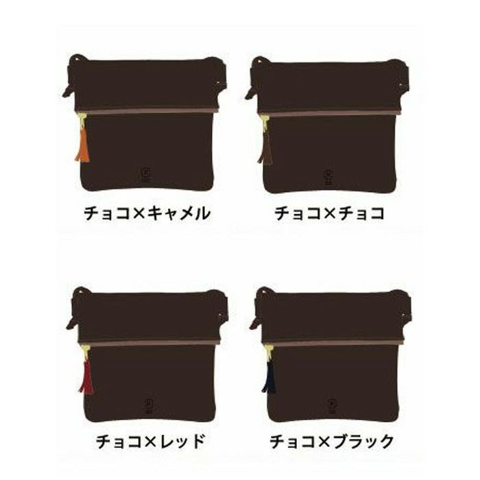 タッセルZIPサコッシュ｜PORCO ROSSO