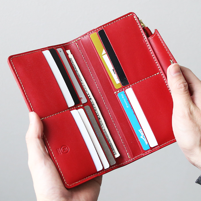 PORCO ROSSO／フラップ長財布