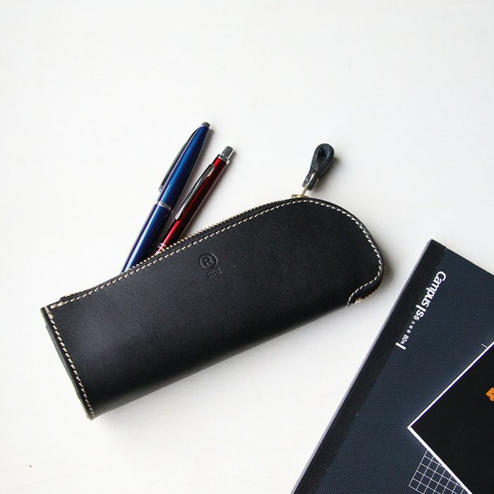 L字ペンケース[sokunou] ｜革鞄・革小物のPORCO ROSSO（ポルコロッソ）