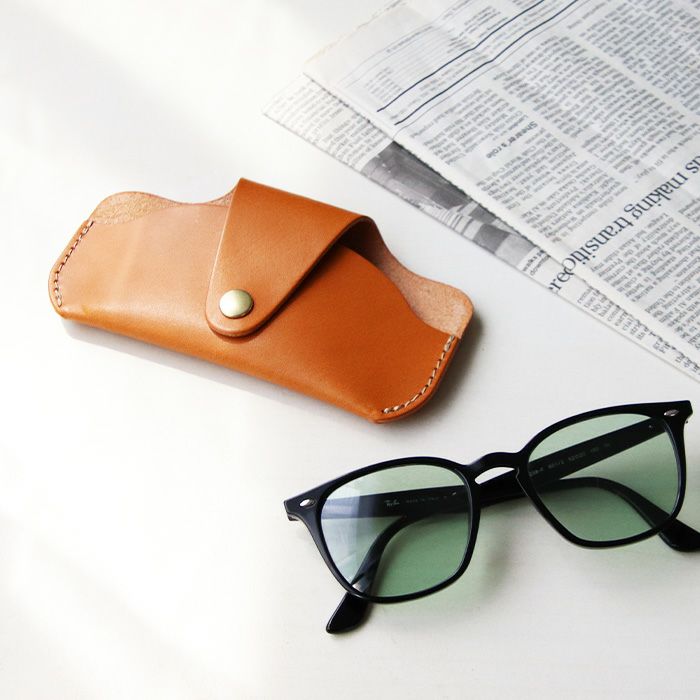 メガネカバー[sokunou] ｜革鞄・革小物のPORCO ROSSO（ポルコロッソ）