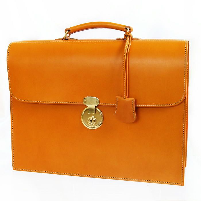 錠前かぶせブリーフケース｜PORCO ROSSO