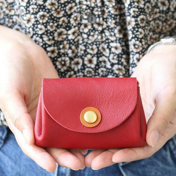 お札が折れないミニ財布｜革鞄・革小物のPORCO ROSSO（ポルコロッソ）