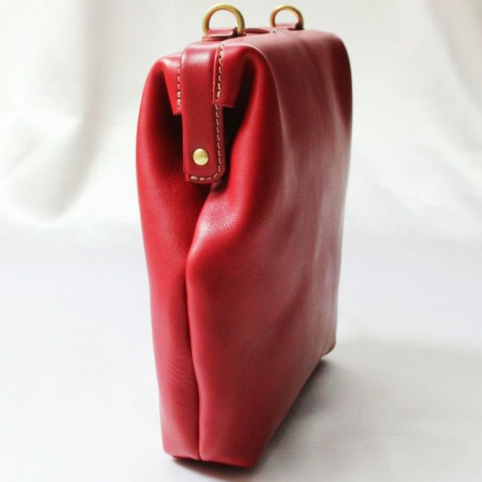 nu ヌ 口枠鞄 丸型 ヌ nu ハンドバッグ 口枠鞄 丸形