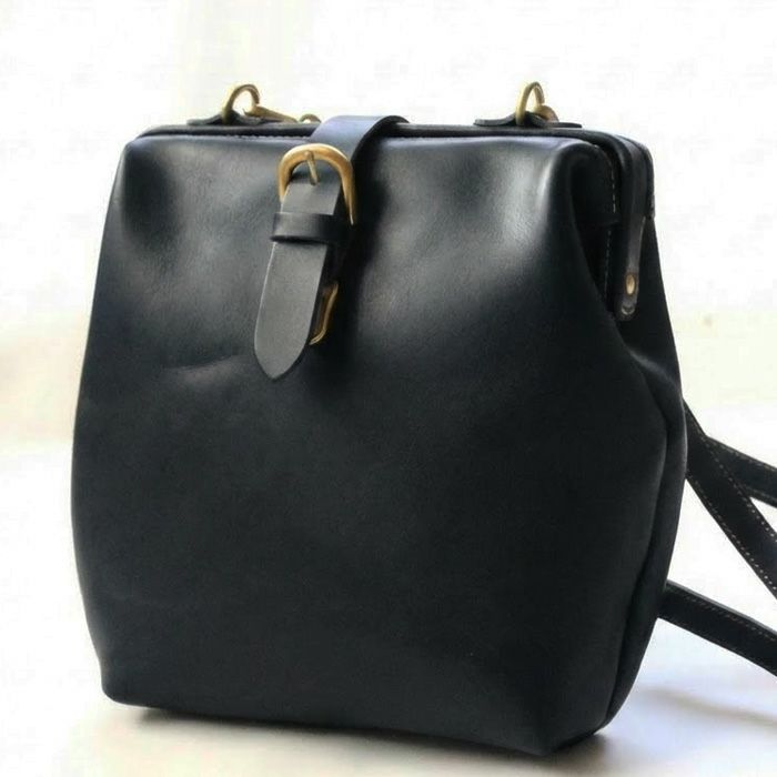 口枠ショルダーバッグ 薄マチタイプ｜PORCO ROSSO