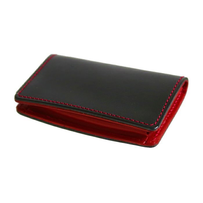 MOREAU ストライプパターン 名刺入れ ストライプカラードエッジ 名刺入れ（553407P034