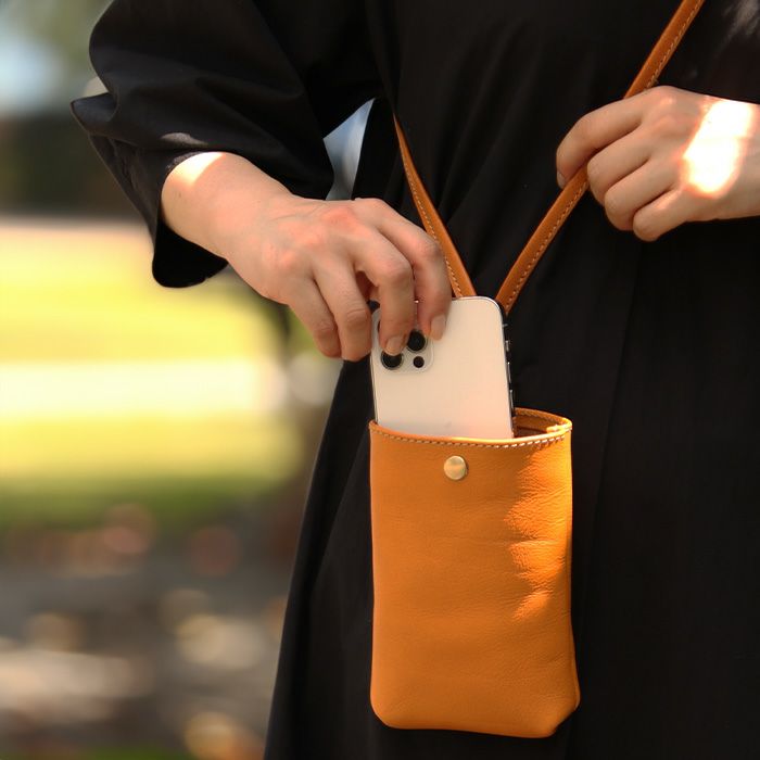 クラフトシリーズ ポシェット[nouki3] ｜革鞄・革小物のPORCO ROSSO