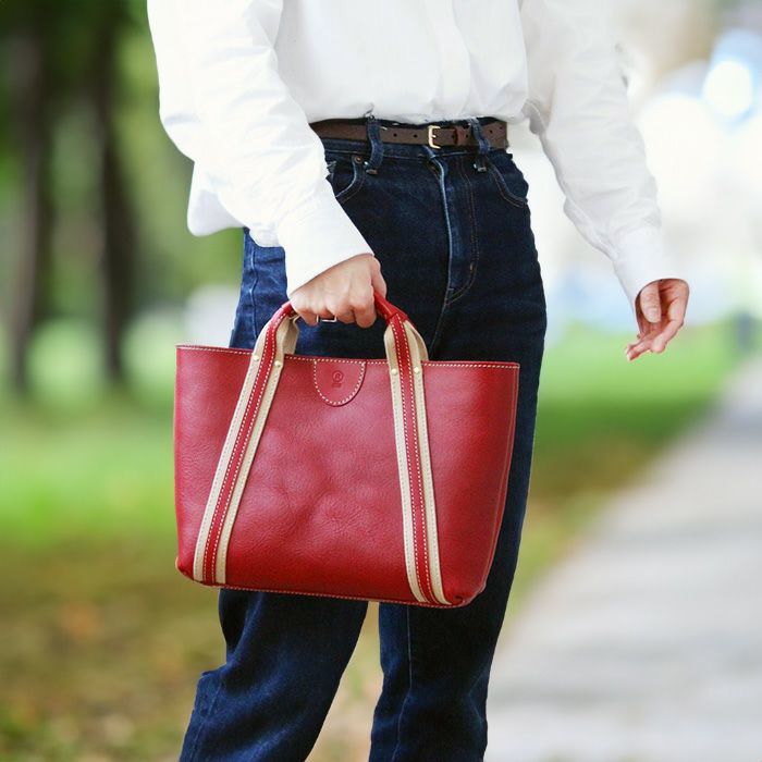 WE ARE 7ORDER IN PARCO ポーチS トートバッグ ネイビーの通販