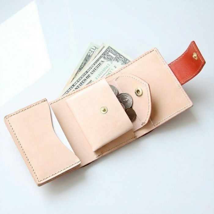 アリゾナレザー／三つ折り財布 [sokunou] ｜革鞄・革小物のPORCO ROSSO