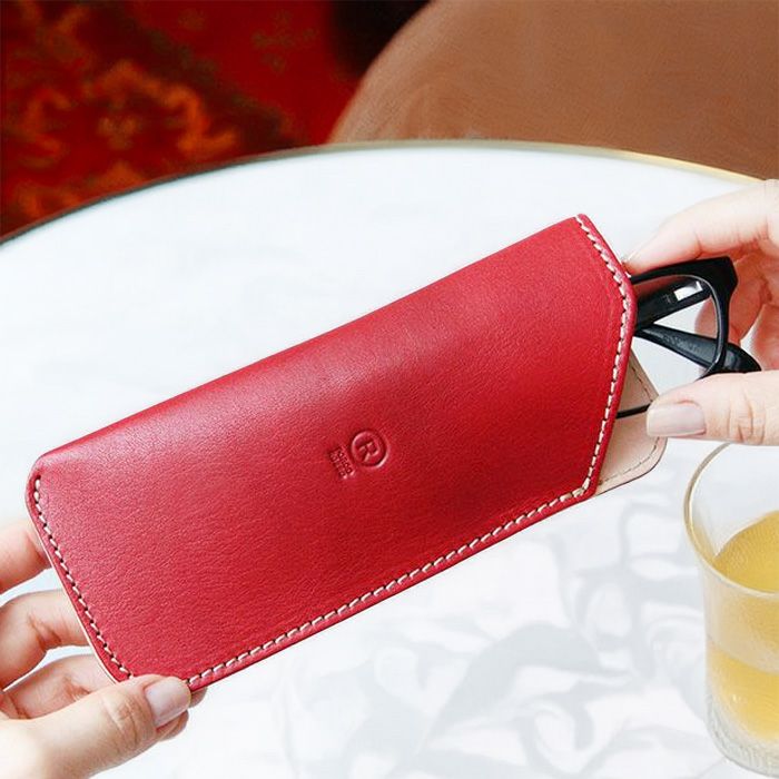 メガネスリーブ[sokunou] ｜革鞄・革小物のPORCO ROSSO（ポルコロッソ）