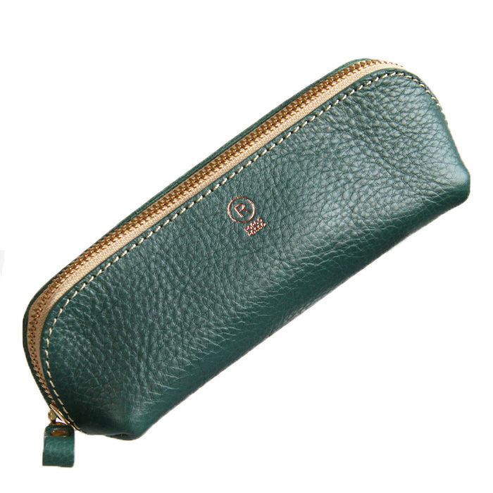 アリゾナレザー／三角ペンケース [sokunou] ｜革鞄・革小物のPORCO